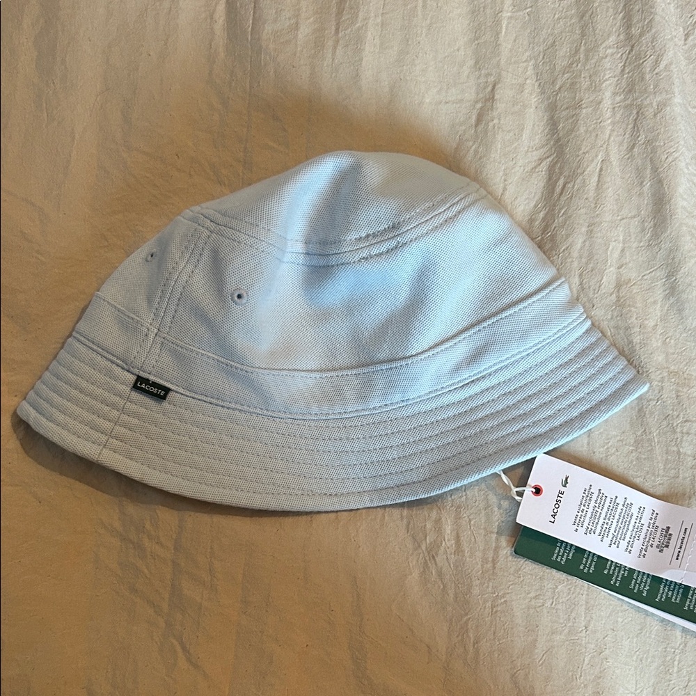 Lacoste Sky Blue Bucket Hat